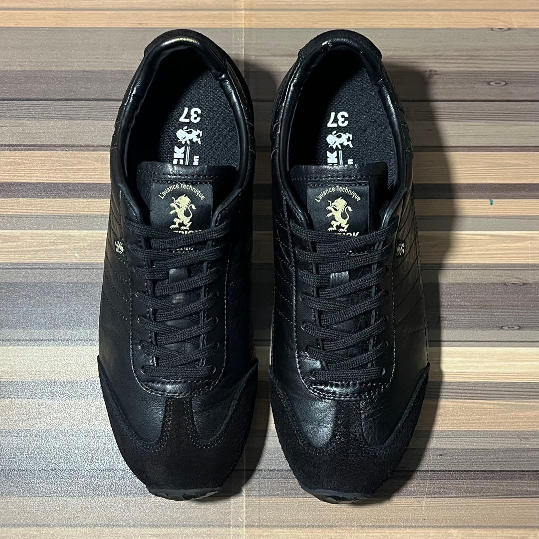 パトリック アイリス ブラック レザー 37(23.5cm)