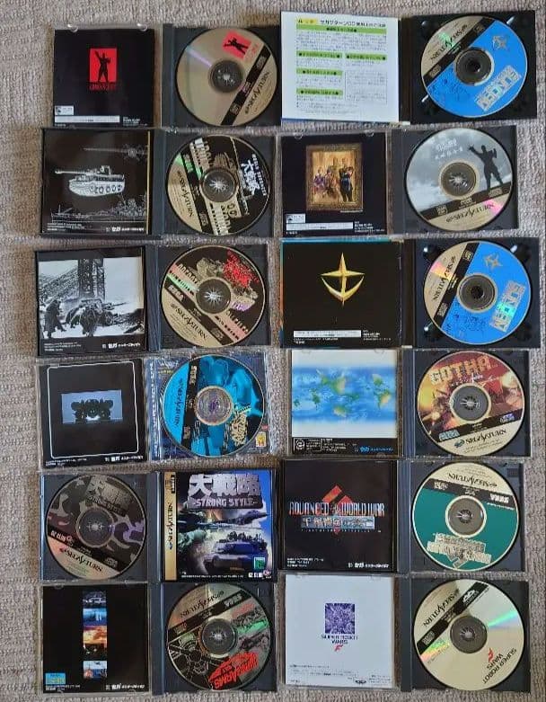 セガサターン本体　ソフト14本　バーチャガン&バーチャコップ 1,2