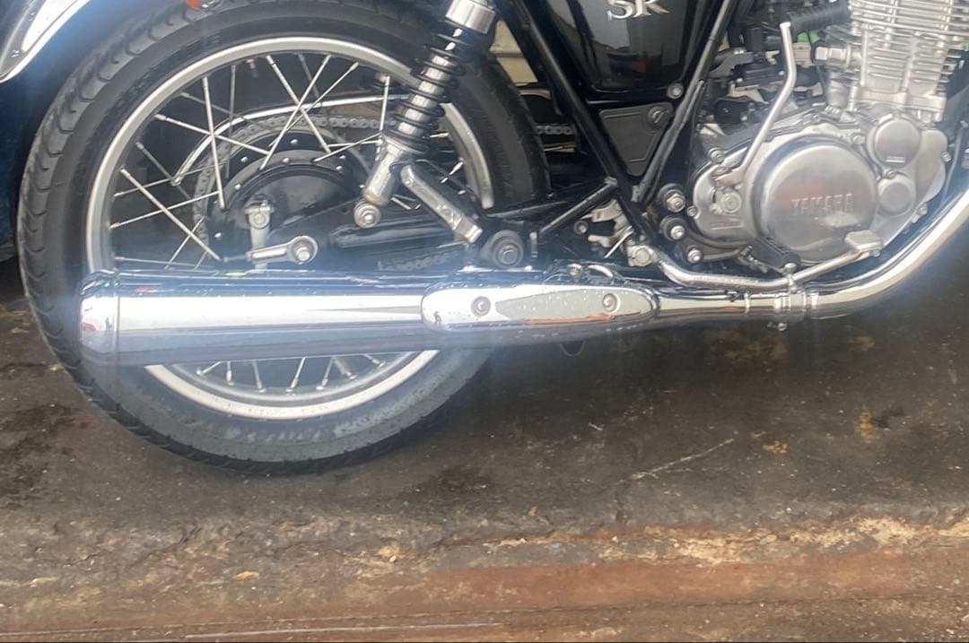 SR400 FI 5型 純正マフラー