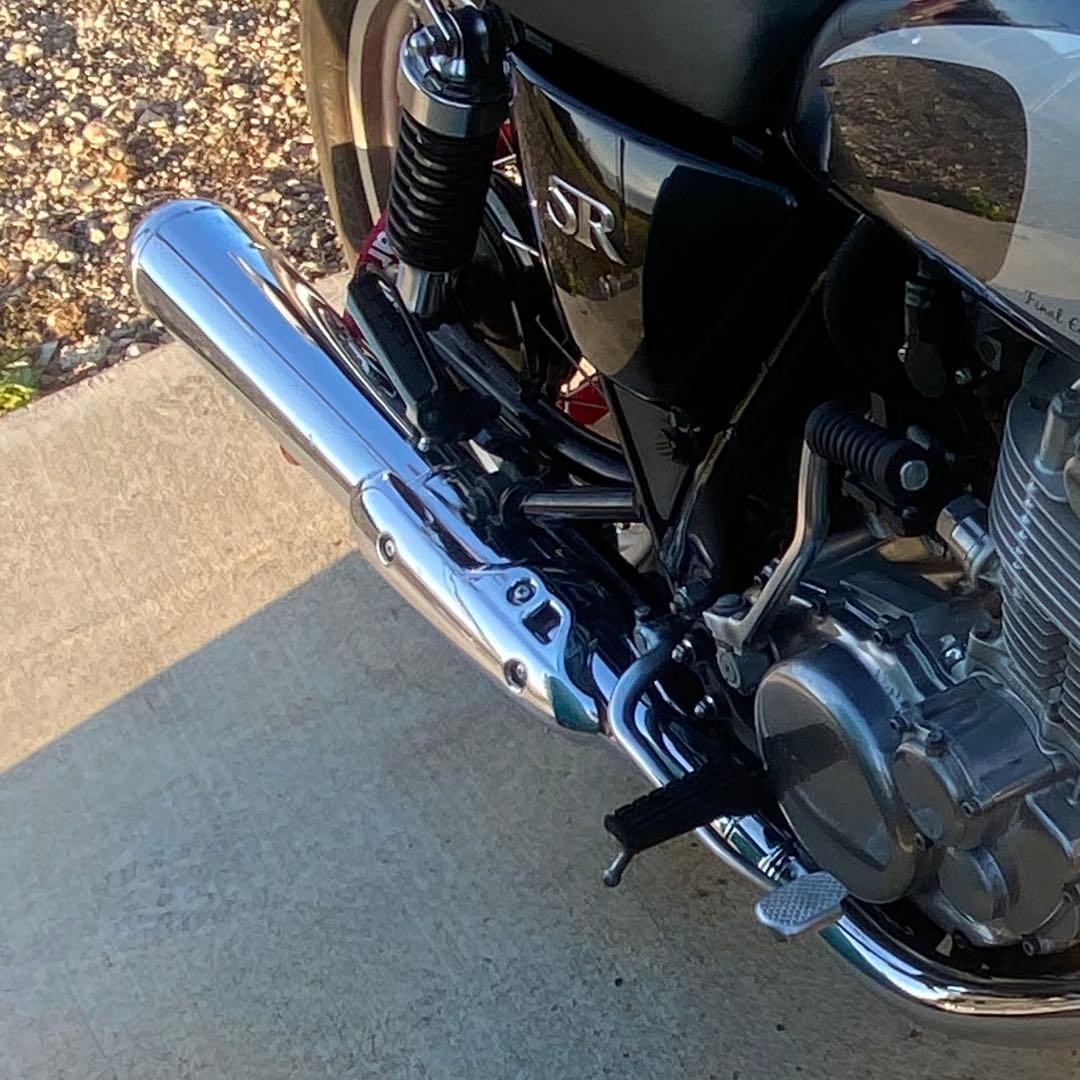 SR400 FI 5型 純正マフラー