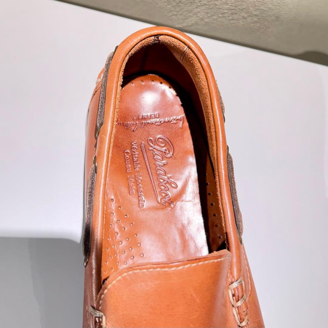 Paraboot CORSE BEAMS別注 モカシン ブラウン