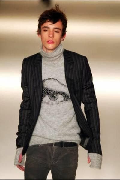 04aw ディオールオム　グラデーションジャケット　サイズ48 エディ期