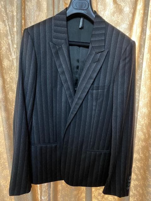 04aw ディオールオム　グラデーションジャケット　サイズ48 エディ期