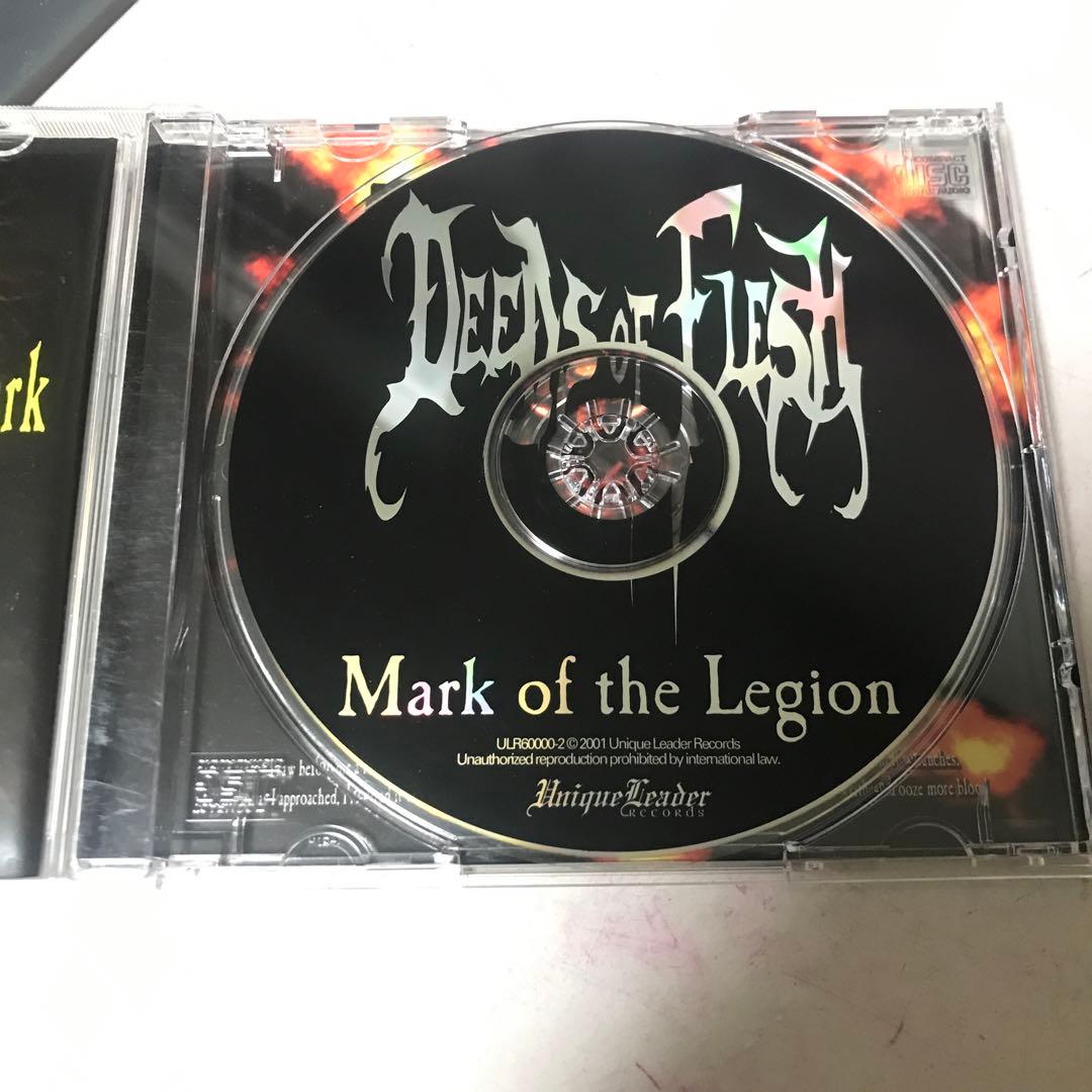 洋楽 DEEDS OF FLESH mark of the legion