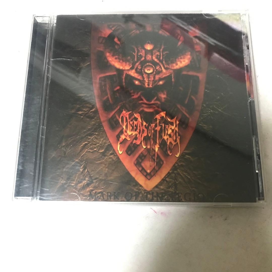洋楽 DEEDS OF FLESH mark of the legion