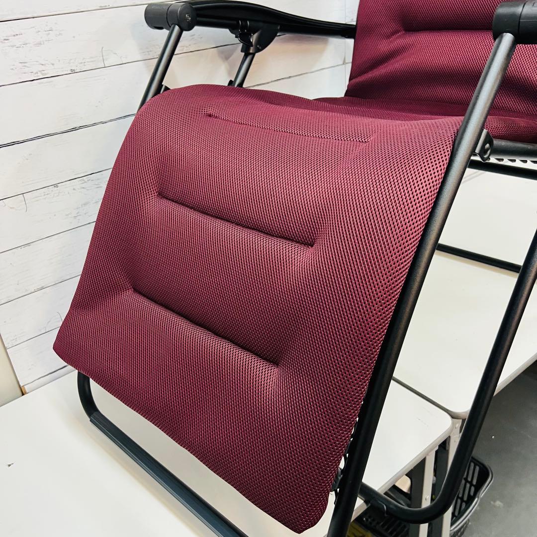 Lafuma リクライニングチェア　ワインレッド