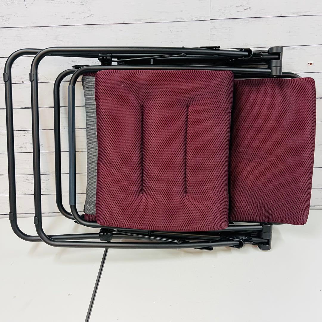 Lafuma リクライニングチェア　ワインレッド