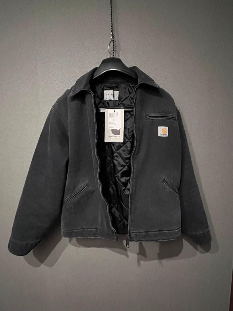 ジャケット・アウター CARHARTT OG Detroit Jacket Black S