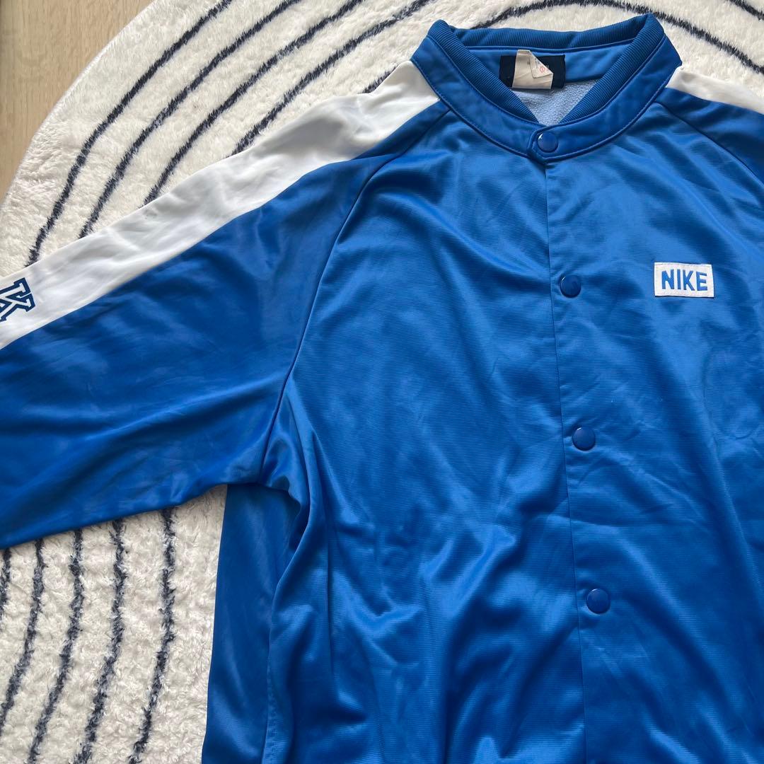 【レア】NIKE 80s ケンタッキー大学別注 カマボコナイキジャージ 青白