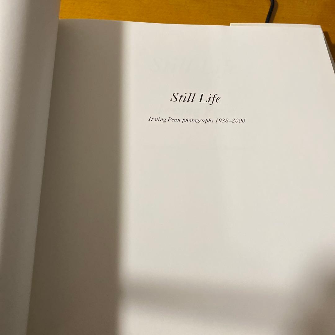 アート・デザイン・音楽 Irving Penn Still Life