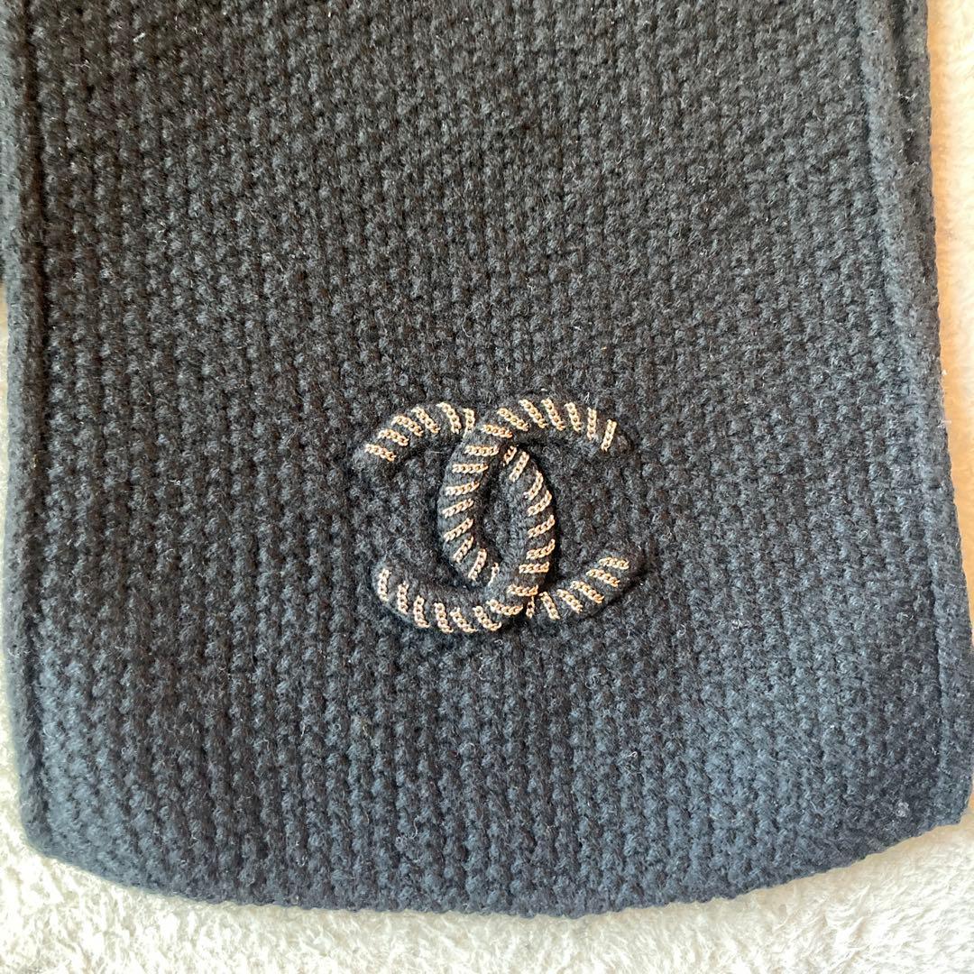 CHANEL カシミア100 マフラー