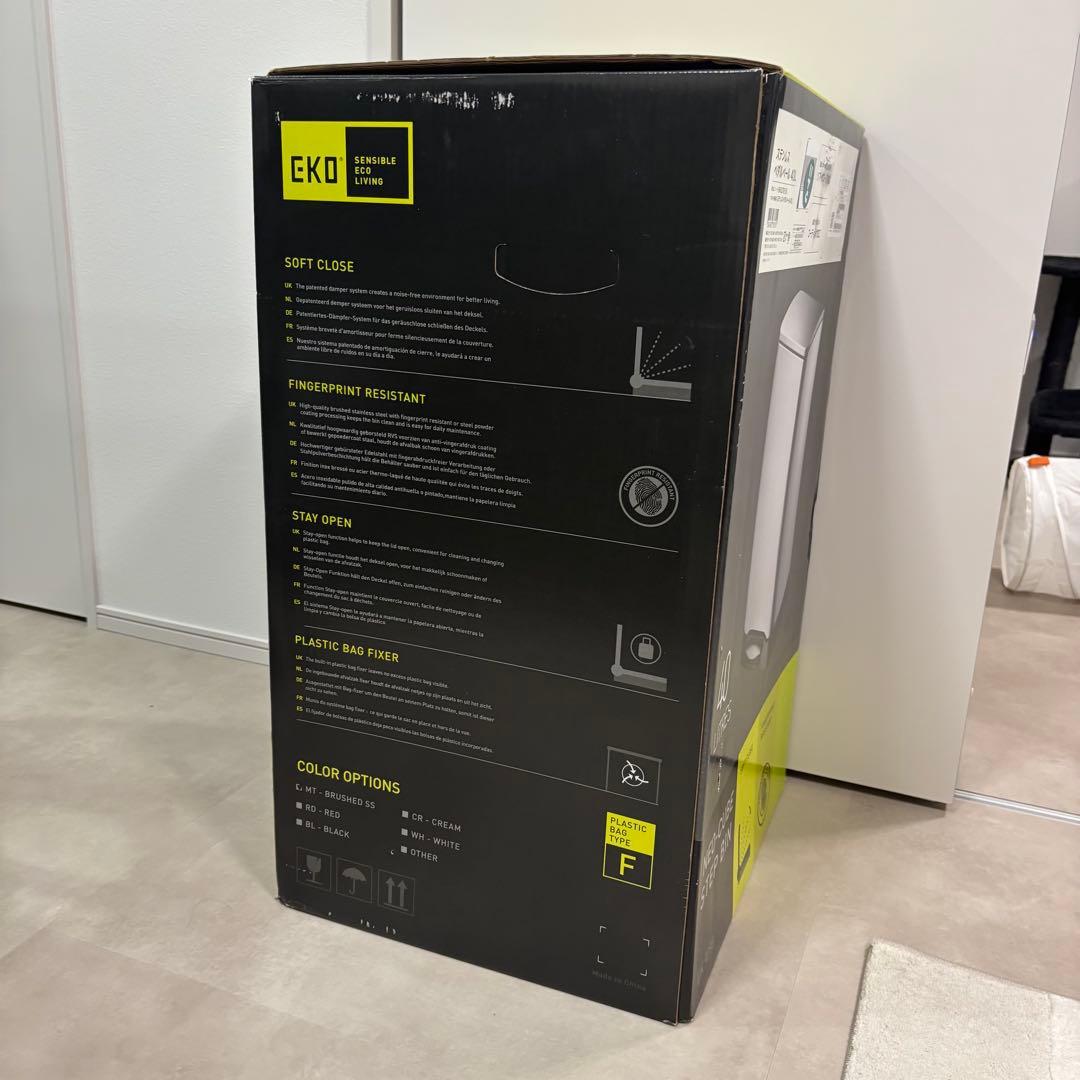 EKO ステンレスペダルペール 40L 新品未使用