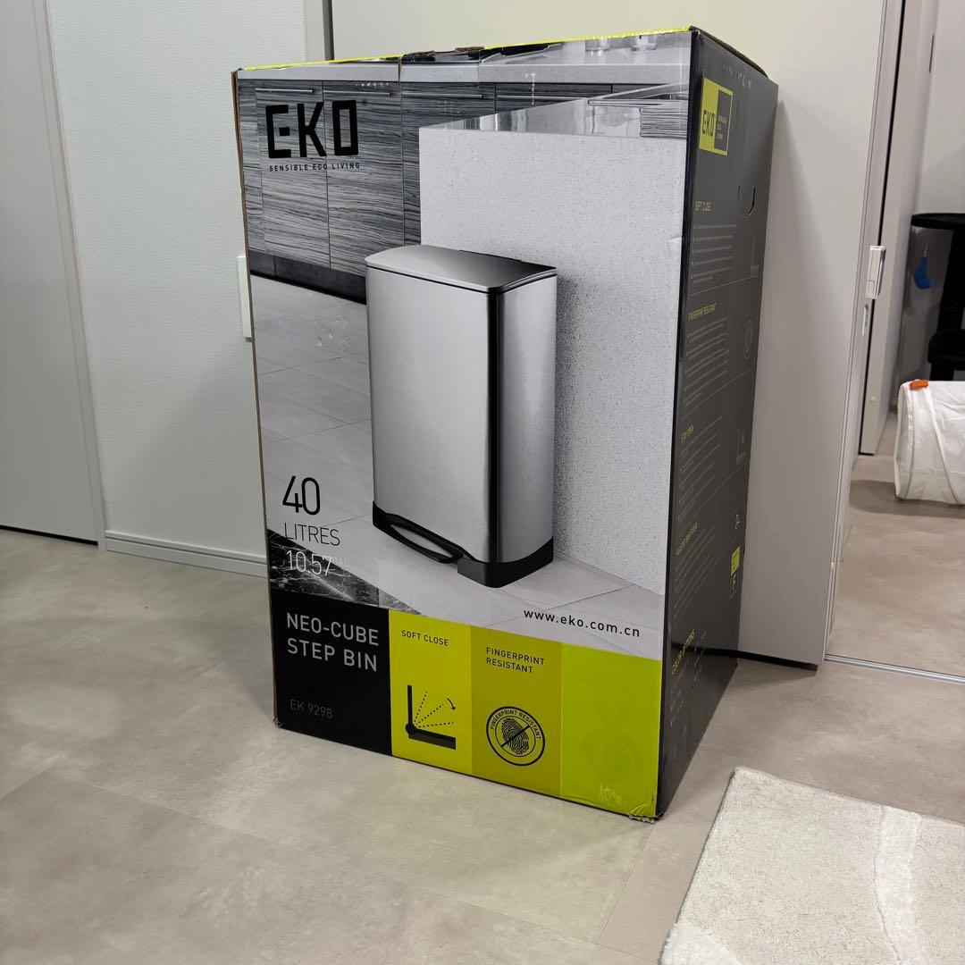 EKO ステンレスペダルペール 40L 新品未使用
