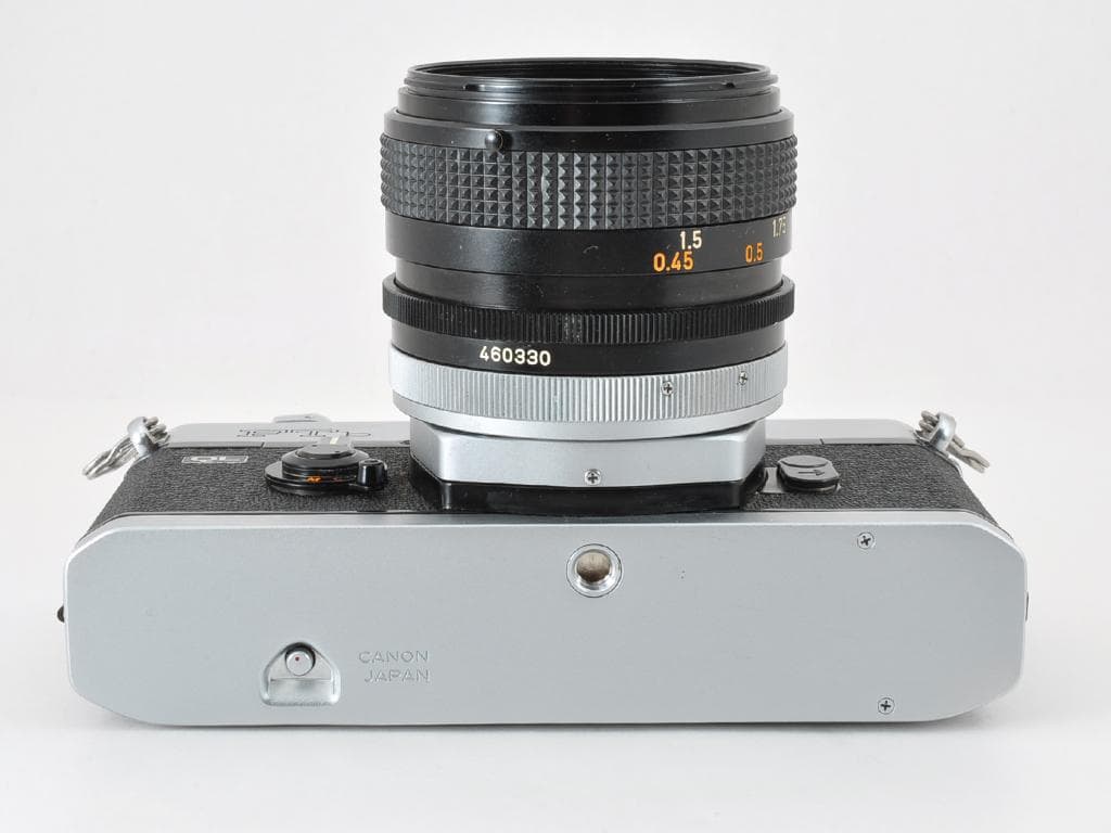 キヤノン FTb QL シルバー 後期 FD 50mm f1.4 SSC 動確認