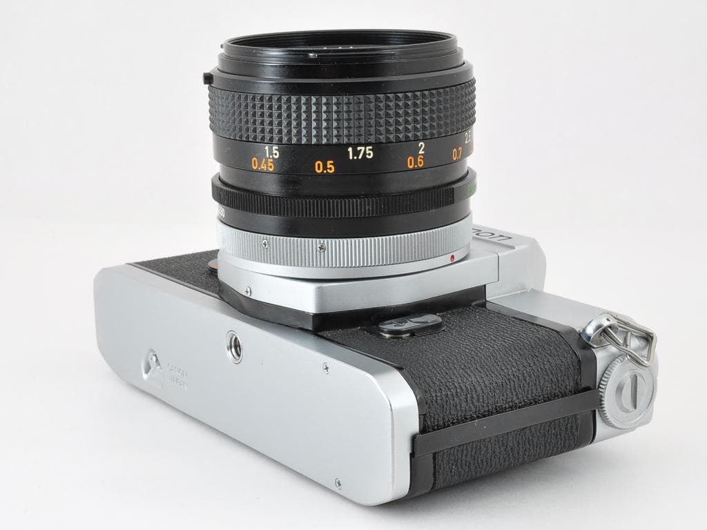 キヤノン FTb QL シルバー 後期 FD 50mm f1.4 SSC 動確認