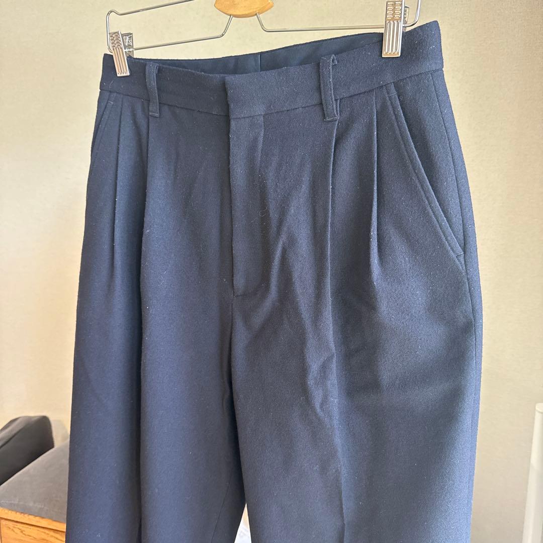 stein EX WIDE TAPERED TROUSERS ワイドスラックス