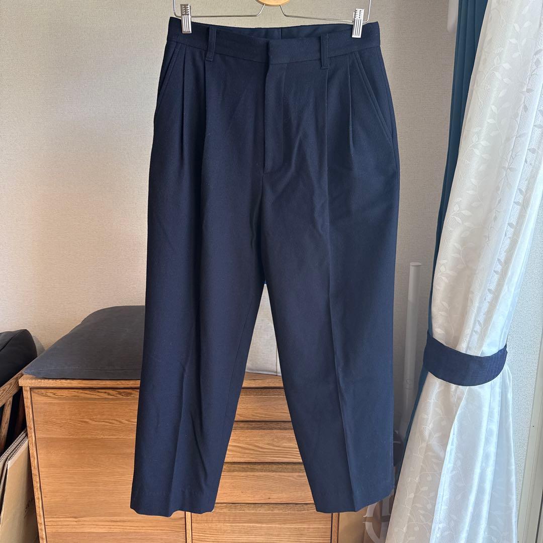 stein EX WIDE TAPERED TROUSERS ワイドスラックス