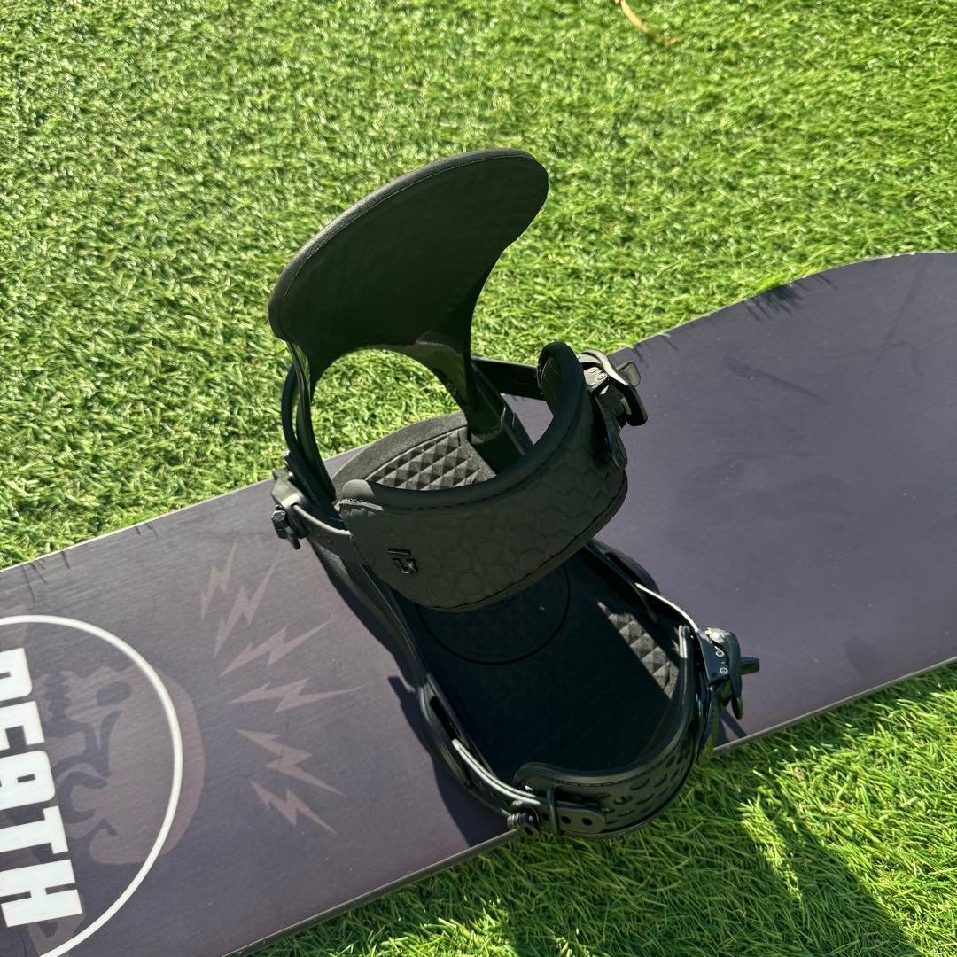 デスレーベル BLACKFLAG 151cm UNIONバインセット