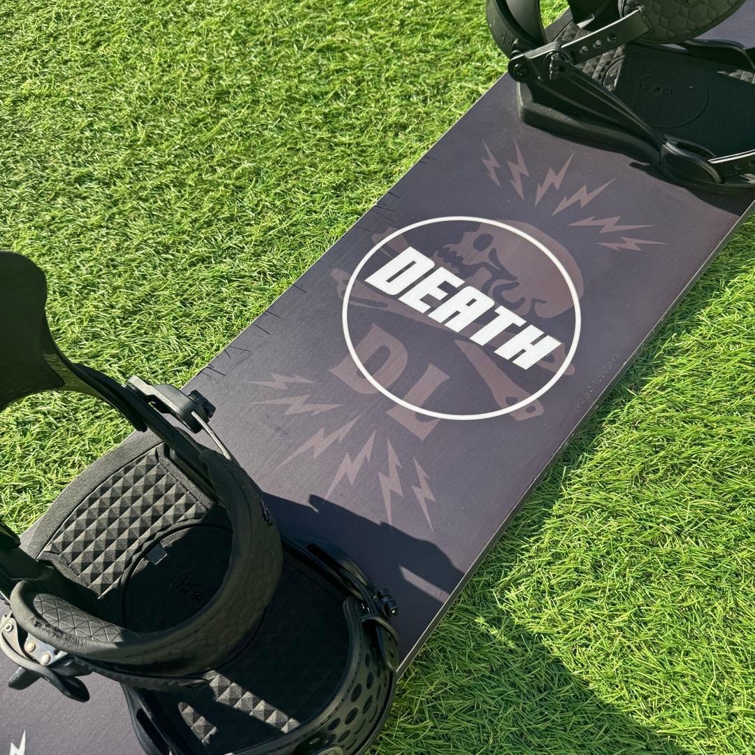 デスレーベル BLACKFLAG 151cm UNIONバインセット