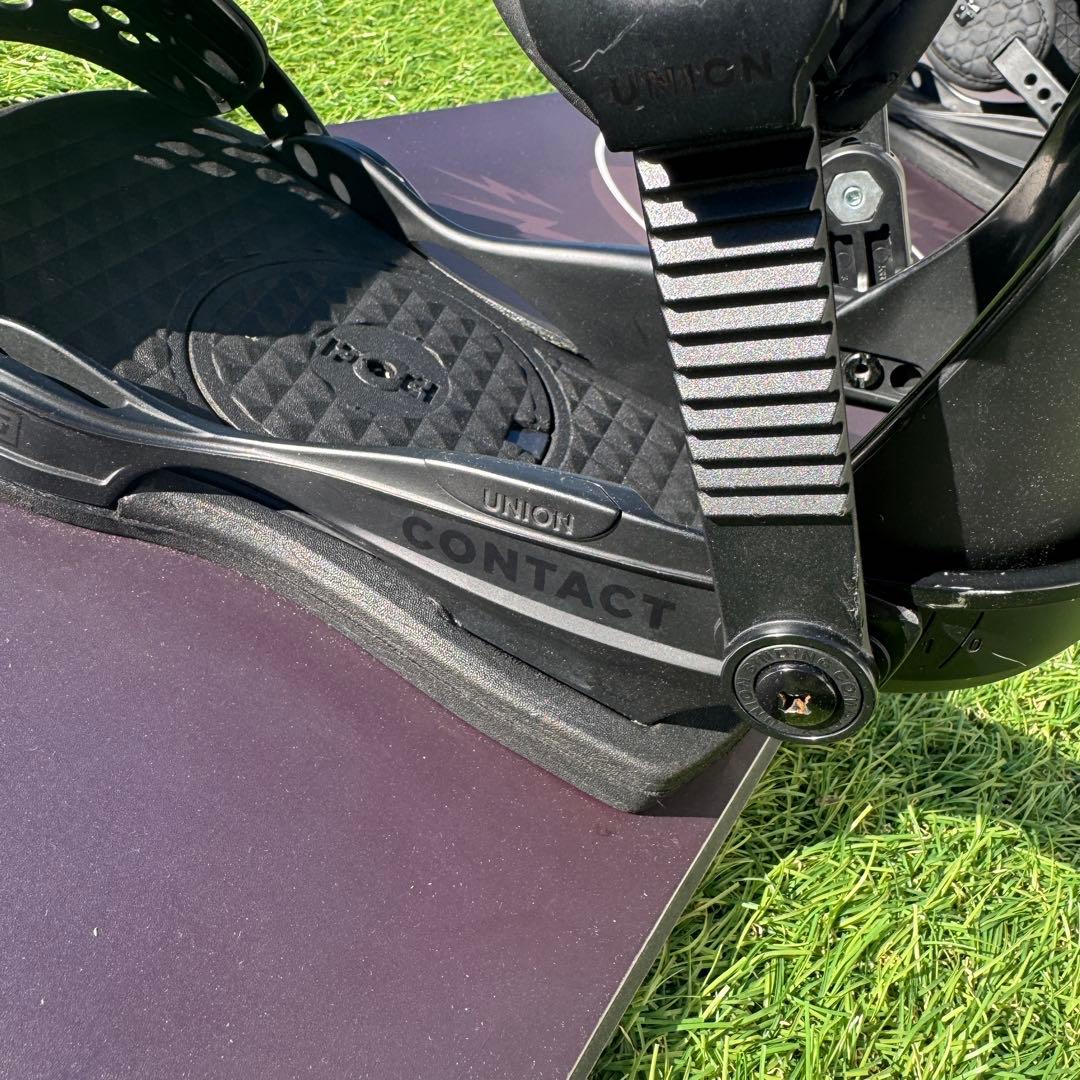 デスレーベル BLACKFLAG 151cm UNIONバインセット