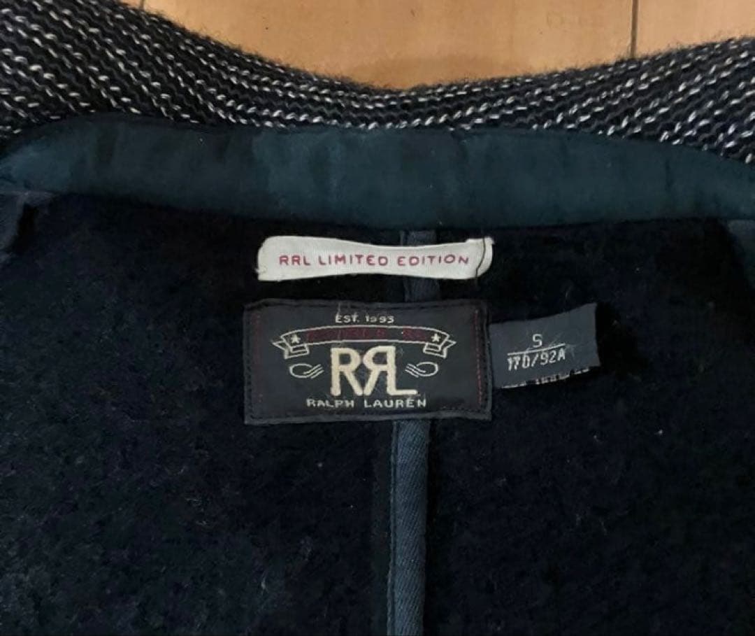 RRL リミテッドエディション ショールカラーブラウンズビーチ ジャケット Ｓ