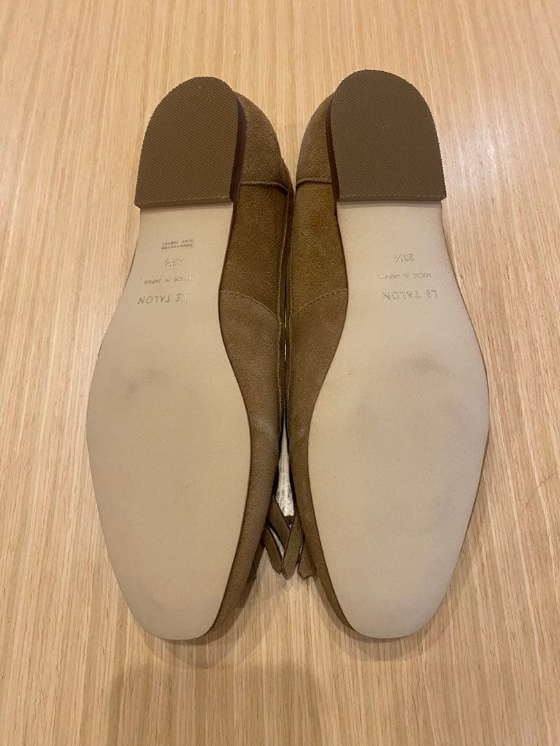 ルタロン　レザーキルトタッセルフラット