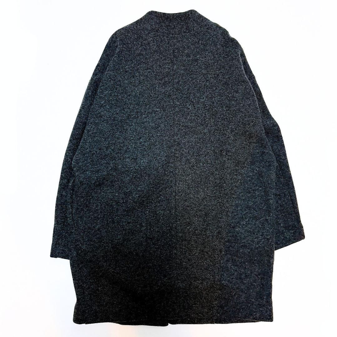 美品✨エンフォルド ウールガウンコート グレー ゆったり 上品 大人