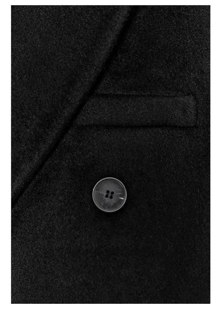 ZARA ウール混紡エクストラロングコート　XL