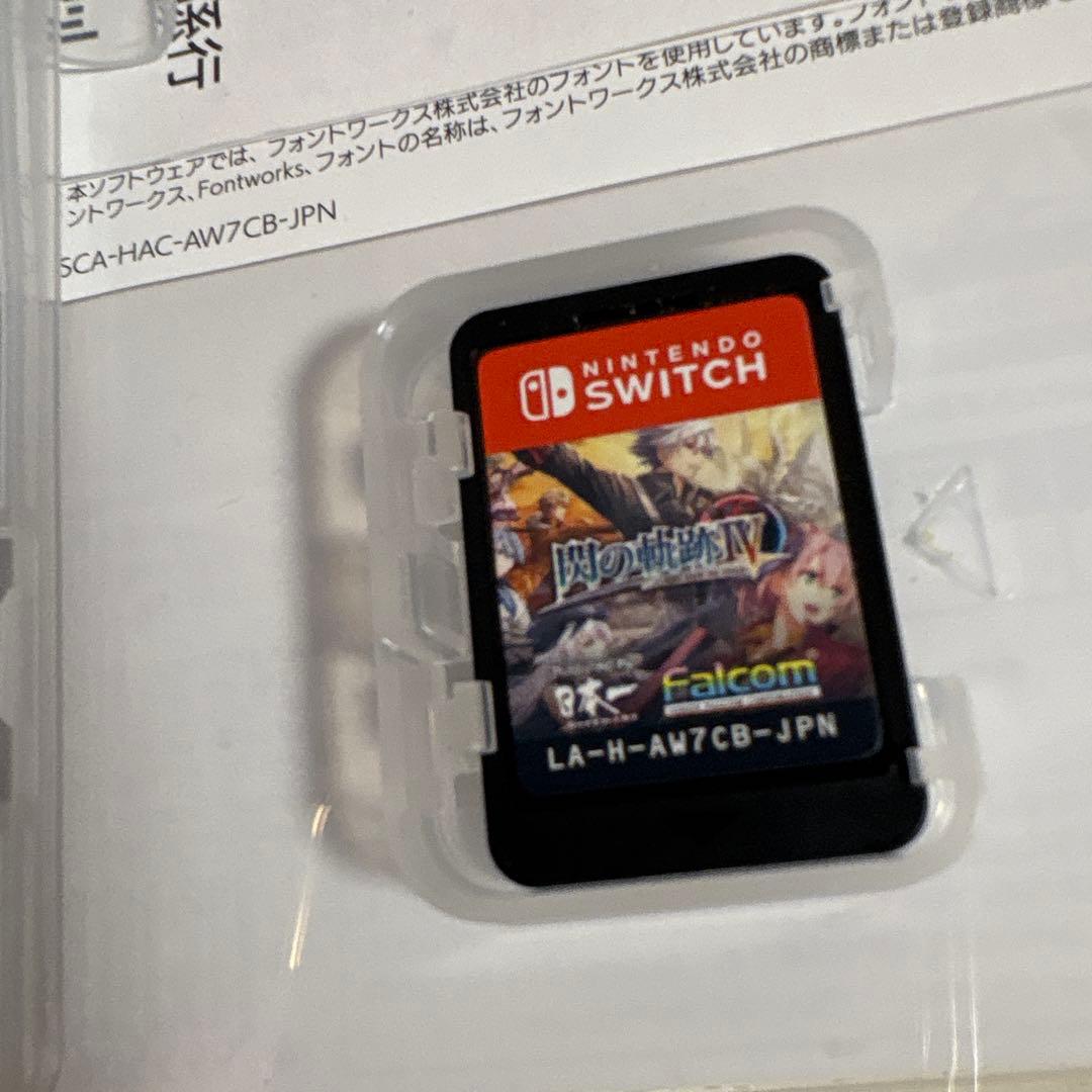 【Switch】英雄伝説 閃の軌跡 I〜IV 4本セット　まとめ売り　値下げ不可