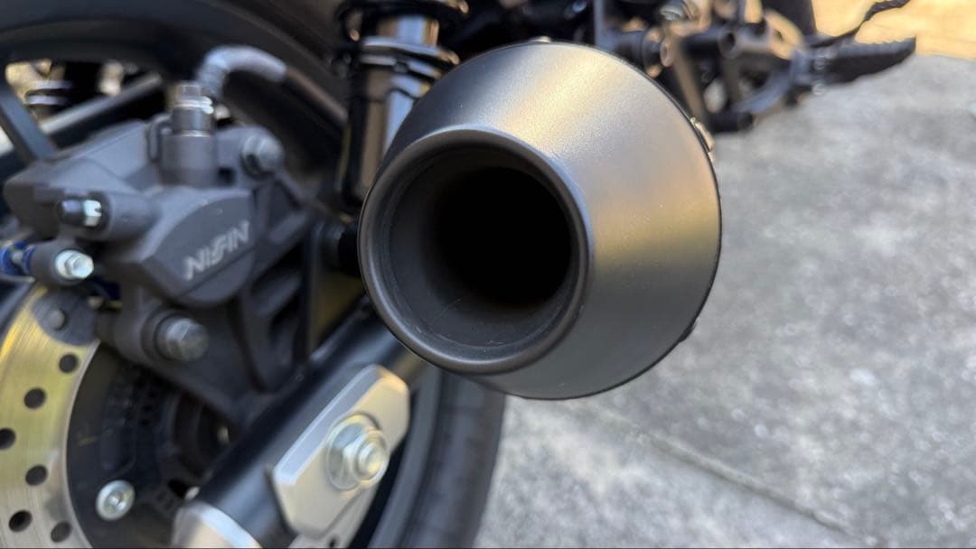 レブル250 OVER マットブラック バイク用マフラー 中古品