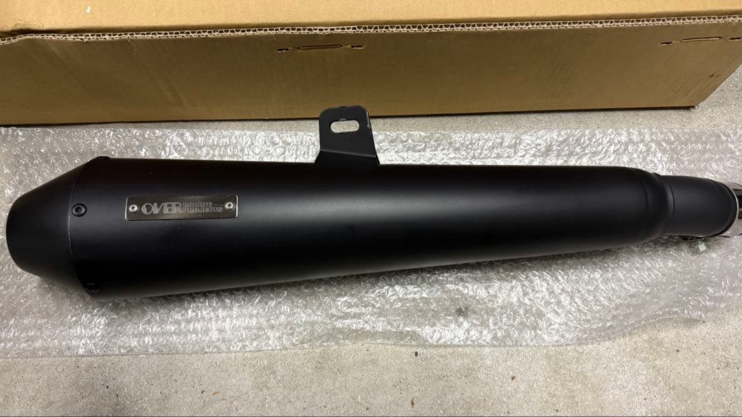 レブル250 OVER マットブラック バイク用マフラー 中古品
