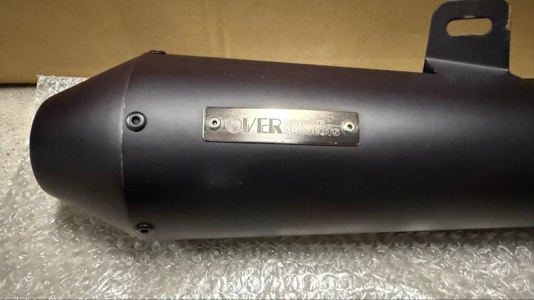 レブル250 OVER マットブラック バイク用マフラー 中古品