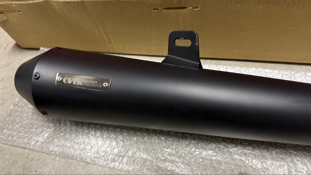 レブル250 OVER マットブラック バイク用マフラー 中古品