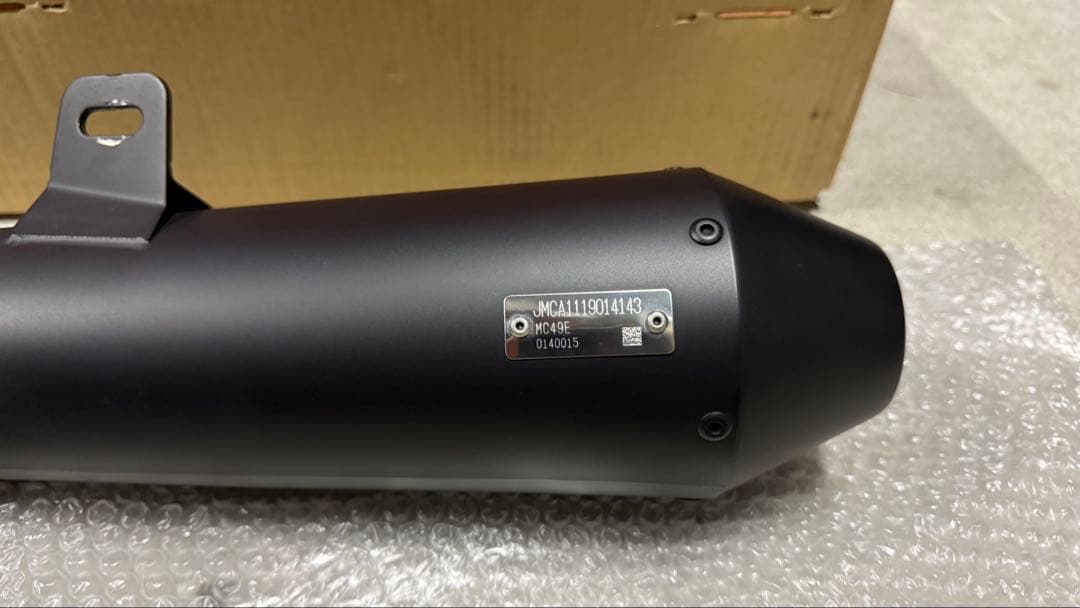 レブル250 OVER マットブラック バイク用マフラー 中古品