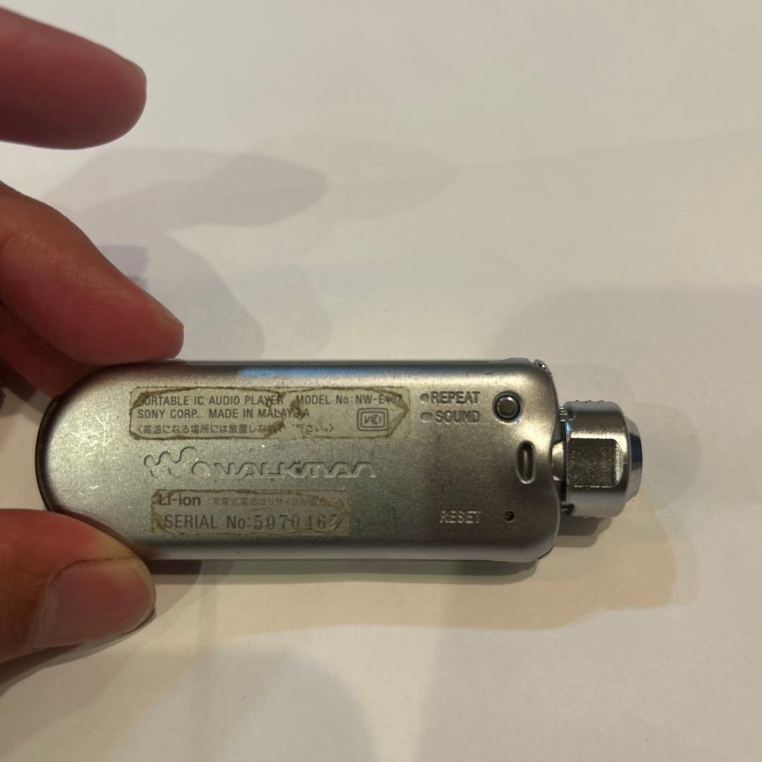 【ジャンク品】SONY NW-E407 デジタルオーディオプレーヤー
