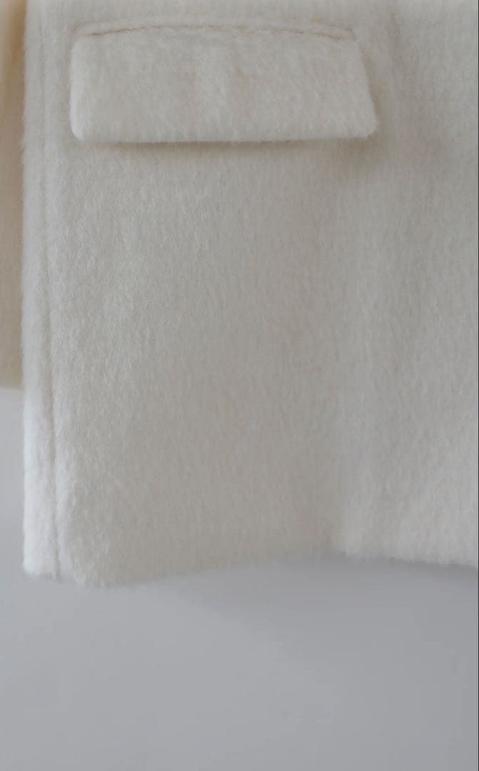 【新品未使用】Na.e ウールアルパカシャギーコート ナエ