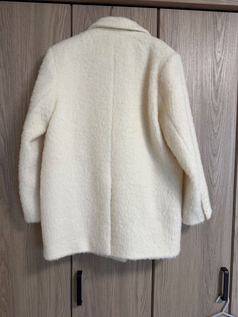 【新品未使用】Na.e ウールアルパカシャギーコート ナエ