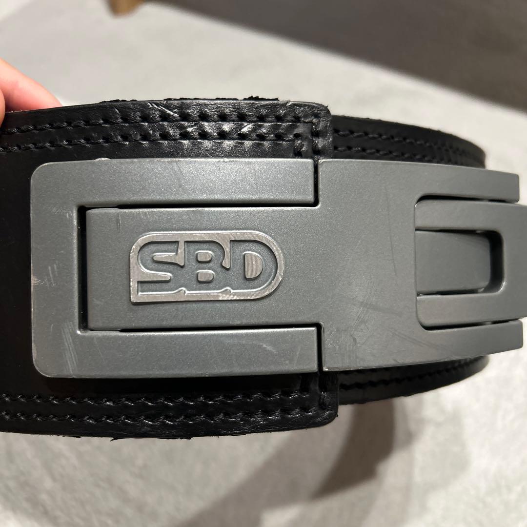 【処分価格】SBD 13mm パワーベルト　新ロゴサイズL