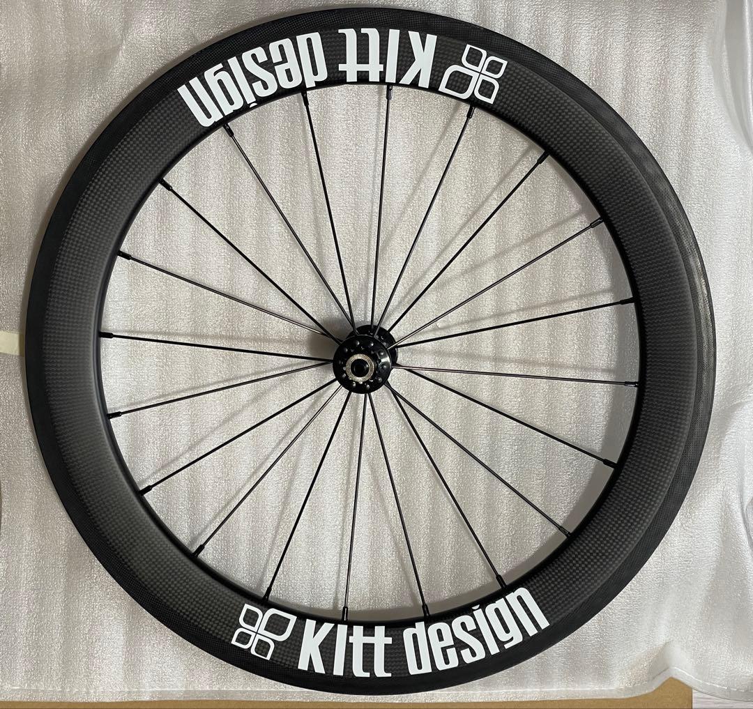 451サイズ　Kitt design カーボンホイール フロント　100mm