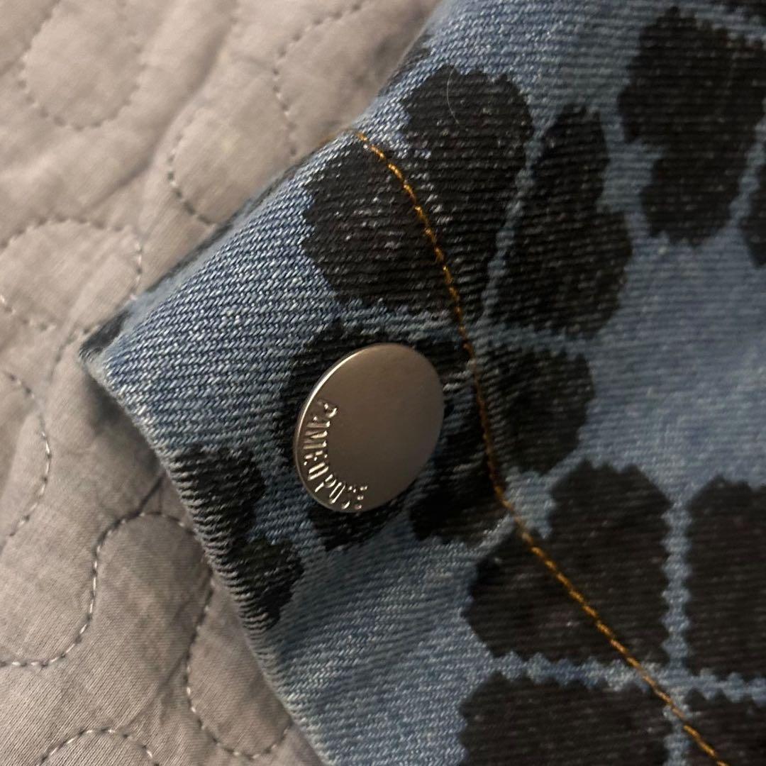 新品タグ付き❤️PAMEO POSE クローバー柄　パンツ　デニムMサイズy2k