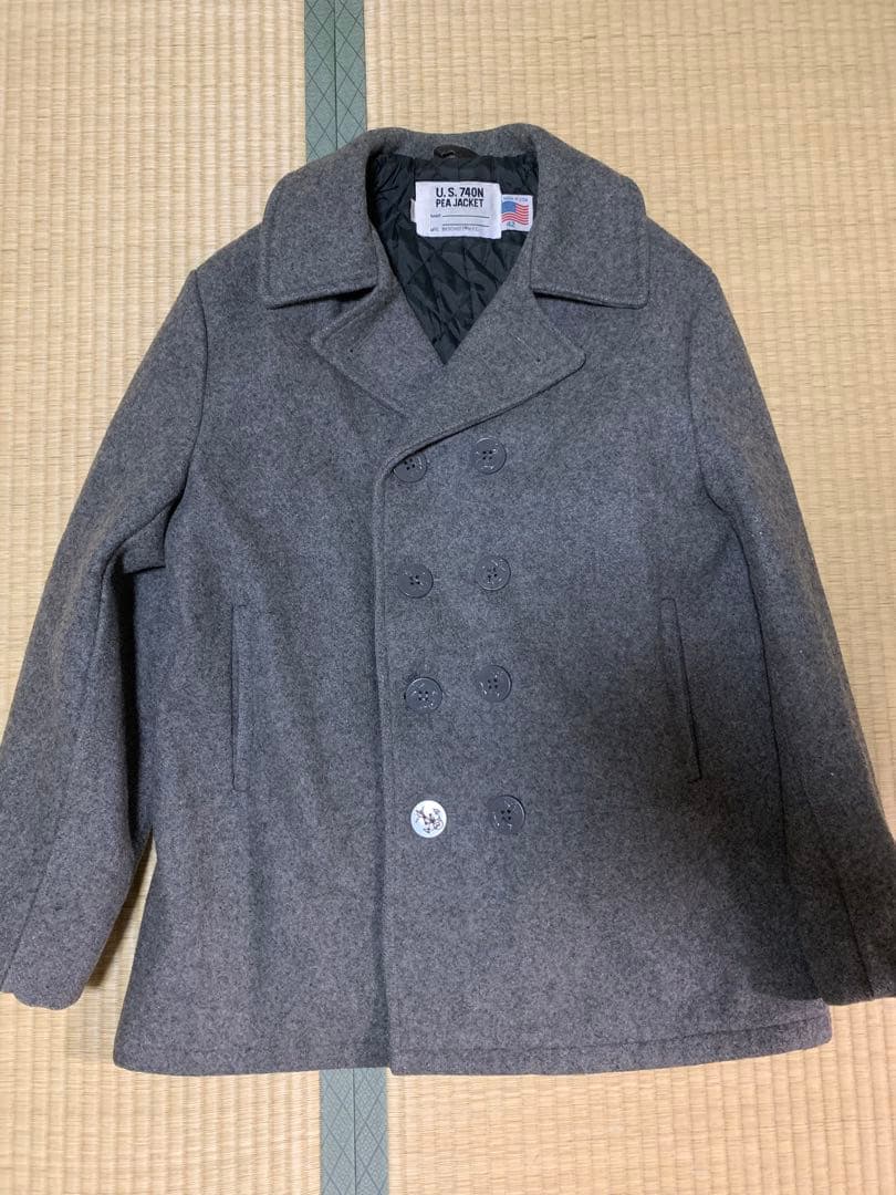 schott ピーコート usa製　グレー　42