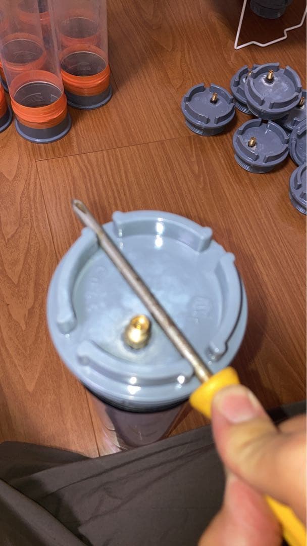 (送料込み)テニスボール保存容器 10本セット