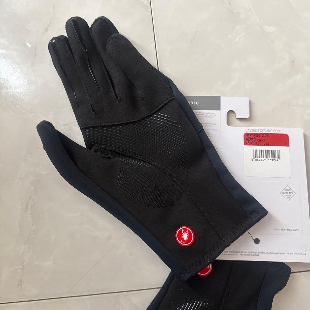 【新品・定価11,550円Castelliカステリ冬ウィンターサイクルグローブL
