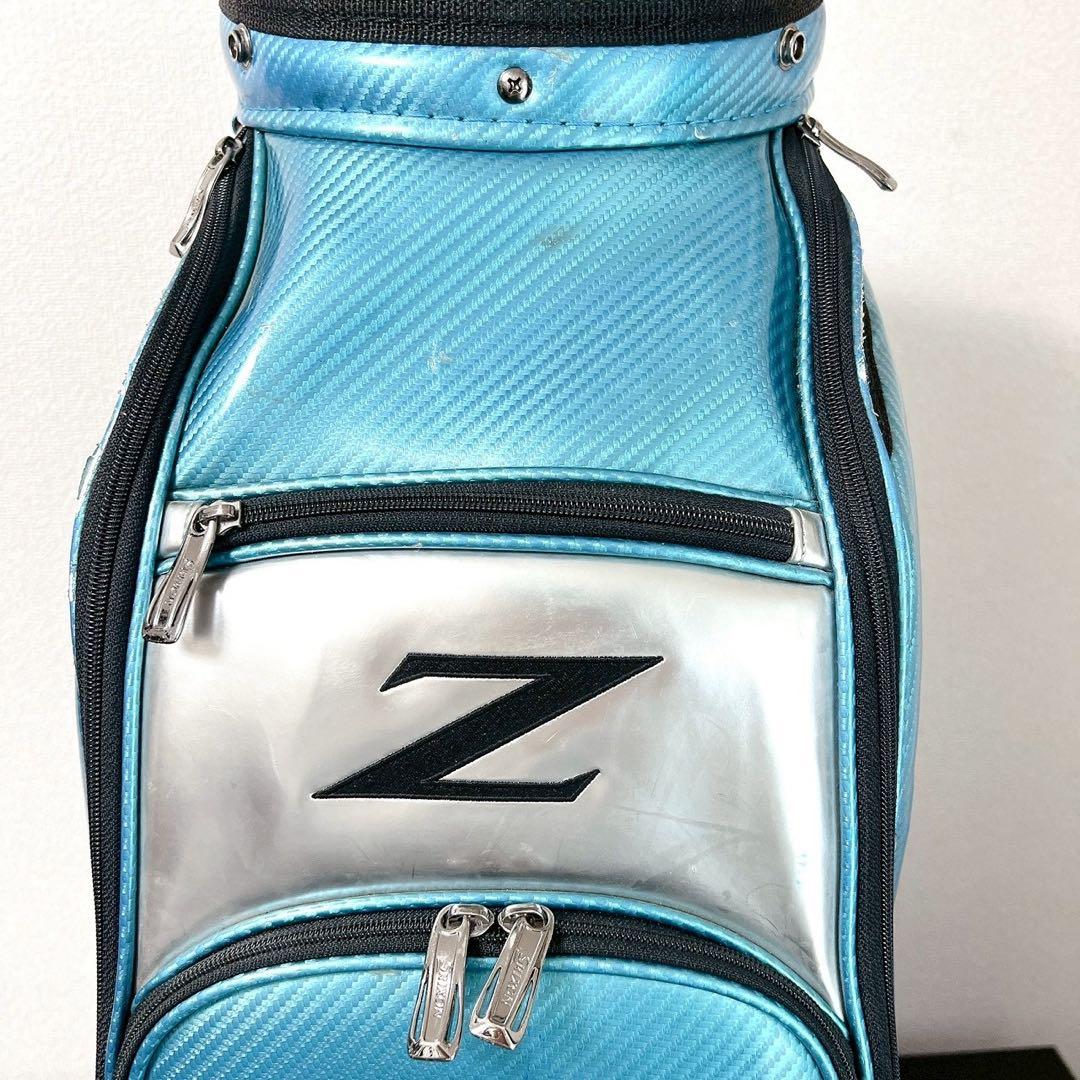 希少　Srixon ZモデルスリクソンSRIXON キャディバッグ 青 フード付