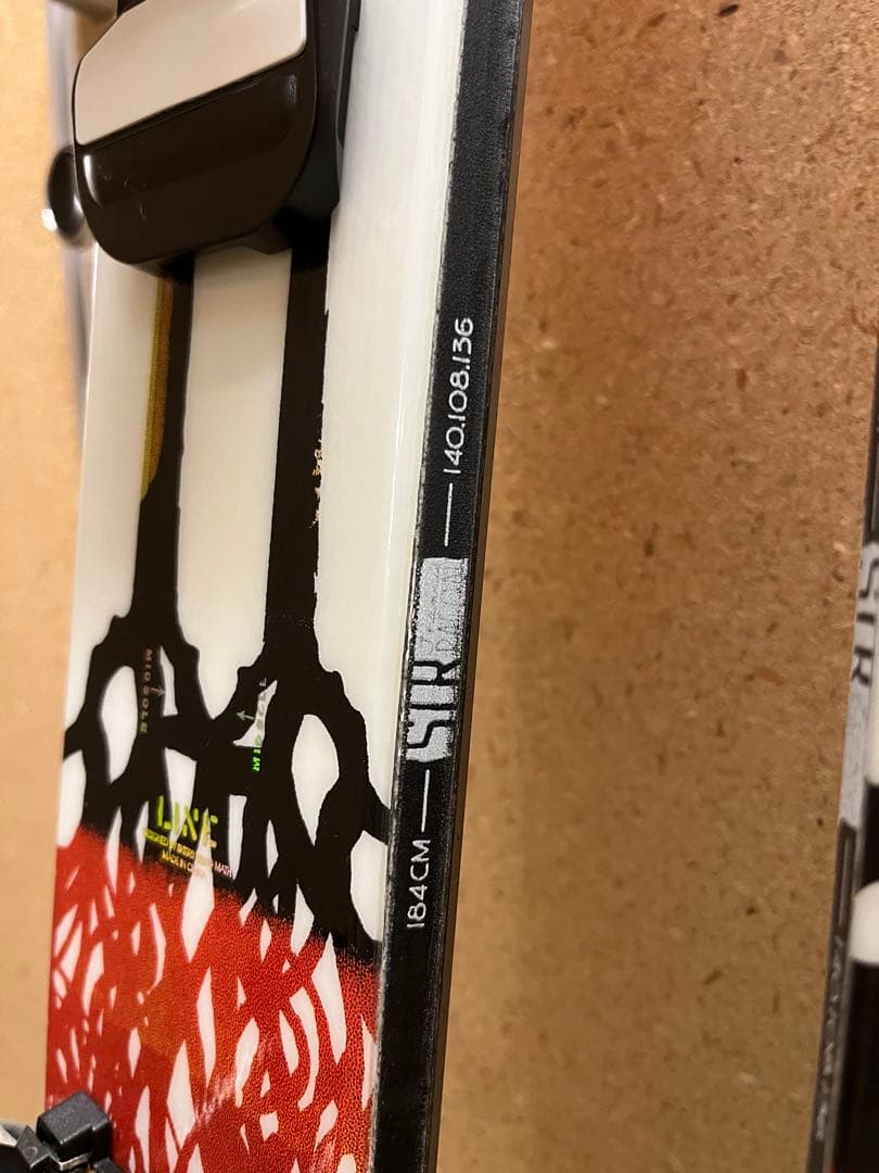 週末限定値下げ中　LINE サーフランシスベーコン 184cm サロモン