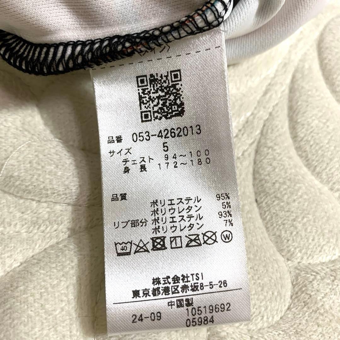 【極美品】パーリーゲイツ 鹿の子ダンボール ロゴリボン柄 長袖スウェット　PGG