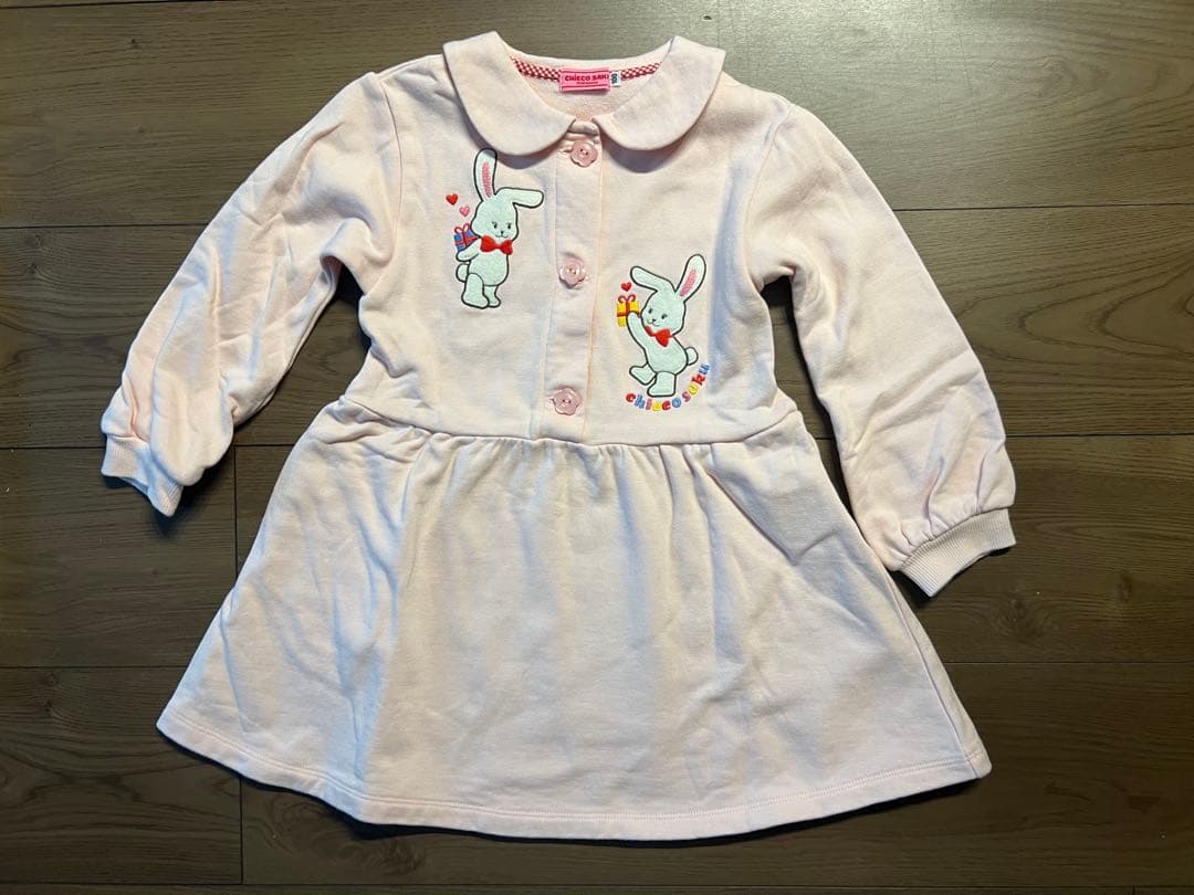 ミキハウス　【チエコサク】ワンピース100cm