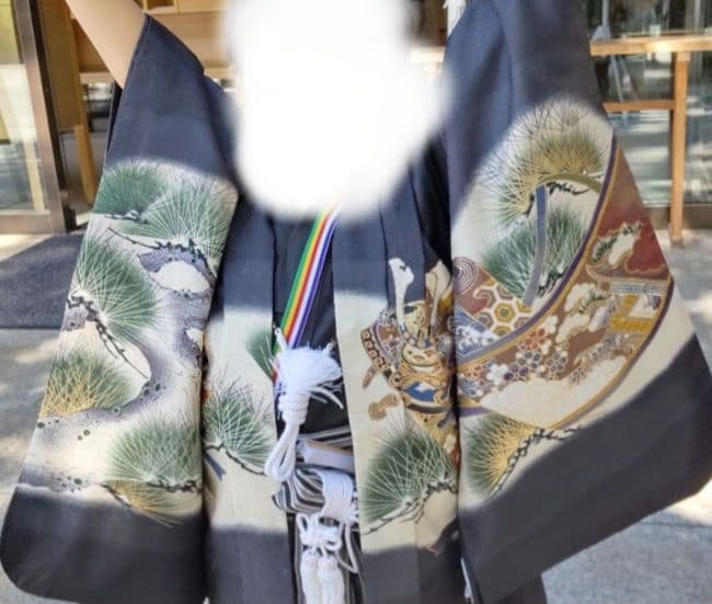 七五三　男の子　着物一式　5歳　正統派　上品