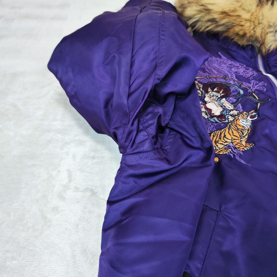 ガルフィー N-２B フライトジャケット YABAI 刺繍 大型犬 XL