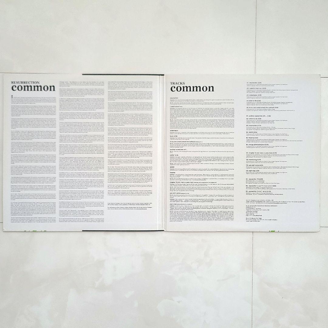 ★限定！ＵＳ２枚組ＬＰゲートフォールド★『ＲＥＳＵＲＲＥＣＴＩＯＮ』ＣＯＭＭＯＮ